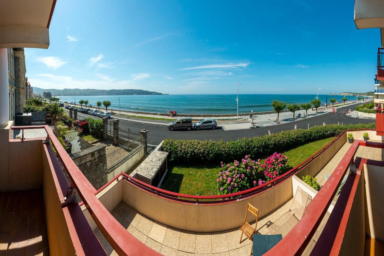 Premiere Ligne De Plage, Face A La Mer Hendaye Exteriör bild