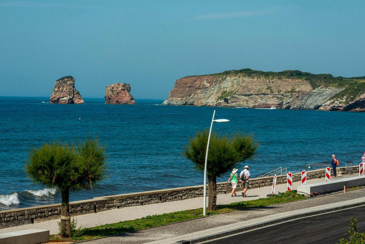 Premiere Ligne De Plage, Face A La Mer Hendaye Exteriör bild